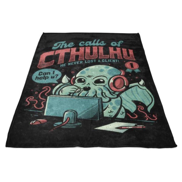 The Calls of Cthulhu - Fleece Blanket For Discount
