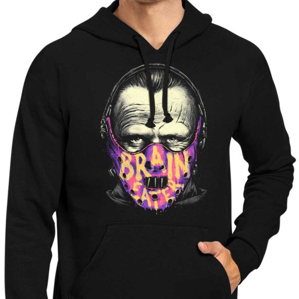 Brain Eater - Hoodie Hot on Sale - Image 4